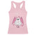 Valentines Ghost Racerback Tank Top Be My Boo Cute Funny