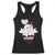 Valentines Ghost Racerback Tank Top Be My Boo Bee Boobee Coquette Cute Funny