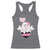 Valentines Ghost Racerback Tank Top Be My Boo Bee Boobee Coquette Cute Funny