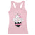 Valentines Ghost Racerback Tank Top Be My Boo Bee Boobee Coquette Cute Funny