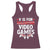 Valentines Day Gamers Racerback Tank Top V Is For Video Games