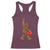 Bigfoot Heart Valentines Day Racerback Tank Top Boys Men Kids Love Sasquatch Lovers