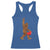 Bigfoot Heart Valentines Day Racerback Tank Top Boys Men Kids Love Sasquatch Lovers