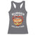 Burger Is My Valentine Funny Valentines Day Racerback Tank Top