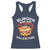 Burger Is My Valentine Funny Valentines Day Racerback Tank Top