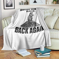 Funny Groundhog Day Throw Blanket Retro Guess Whos Back - Wonder Print Shop