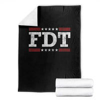 FDT Throw Blanket Resistance Resist Tyranny Support