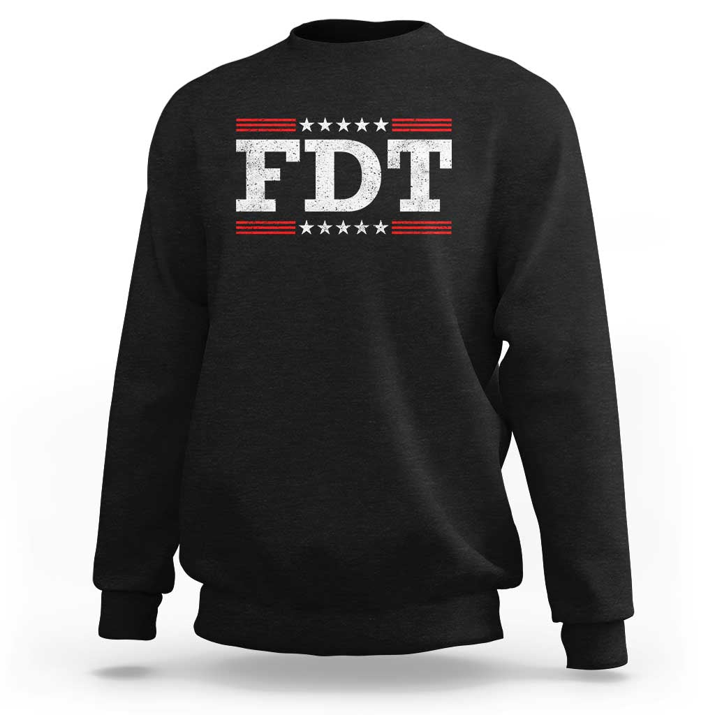 FDT Sweatshirt Resistance Resist Tyranny Support