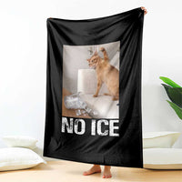 Funny Cat Meme No Ice Throw Blanket Subtle FDT Political Satire Satirical Humor