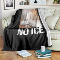 Funny Cat Meme No Ice Throw Blanket Subtle FDT Political Satire Satirical Humor