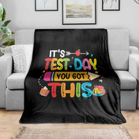 Test Day You Got This Throw Blanket
