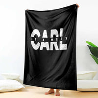 Carl's A Mess Throw Blanket Reality TV Viral Meme