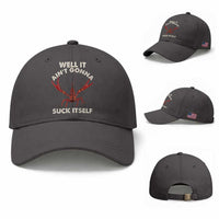 Funny Cajun Crawfish Baseball Cap It Aint Gonna Suck Itself Lobster Crawfish Boil