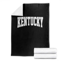 Kentucky Throw Blanket Retro Varsity Kentucky Lover KY State