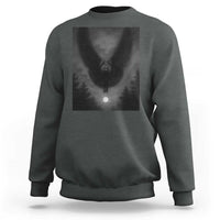 Mothman Sweatshirt Horror Poster Halloween Cryptid Lover - Wonder Print Shop