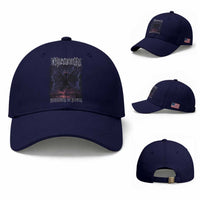 Mothman Baseball Cap Black Bridge Folk Horror Cryptid Fan