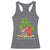 Hawaiian Christmas Santa Racerback Tank Top Christmas On The Beach Vacation