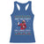 Funny Ugly Christmas Racerback Tank Top Aint No Party Like A Diddy Party