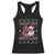 Funny Christmas Racerback Tank Top Funy Dirty I Saw Diddy Kissing Santa Claus Ugly Xmas Sweater