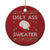 Funny Santa Christmas Ornament Ugly Ass XMas Elephant Gift for Him - Wonder Print Shop