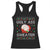 Funny Santa Christmas Racerback Tank Top Ugly Ass XMas Elephant Gift for Him