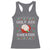 Funny Santa Christmas Racerback Tank Top Ugly Ass XMas Elephant Gift for Him