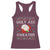 Funny Santa Christmas Racerback Tank Top Ugly Ass XMas Elephant Gift for Him