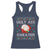 Funny Santa Christmas Racerback Tank Top Ugly Ass XMas Elephant Gift for Him