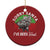 Raccoon Xmas Christmas Ornament Sorry Santa I've Been Feral Retro Xmas Tree - Wonder Print Shop