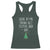 Funny Christmas Saying Racerback Tank Top Look At Me Being All Festive