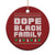 African American Family Christmas Ornament Dope Black Family Matching Ugly Xmas - Wonder Print Shop