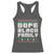 African American Family Christmas Racerback Tank Top Dope Black Family Matching Ugly Xmas