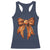 Basketball Coquette Bow Racerback Tank Top Game Day