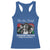 Vintage Black Panther Party Racerback Tank Top Huey P. Newton Malcolm X Angela Davis Black History