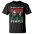 Vintage Black Panthers Party T Shirt Power To The People Self Defense Black History