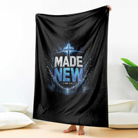 Christian Baptism Throw Blanket Made Water Bible Verse Baptized