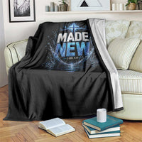 Christian Baptism Throw Blanket Made Water Bible Verse Baptized