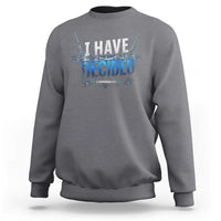 Christian Baptism Sweatshirt New Believer Water Immersion Baptized I Have Decided
