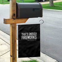 Funny Fireworks Garden Flag 4th Of July - Wonder Print Shop