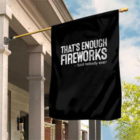Funny Fireworks Garden Flag 4th Of July - Wonder Print Shop