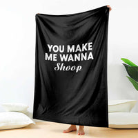 Fun 90s Music Throw Blanket You Make Me Wanna