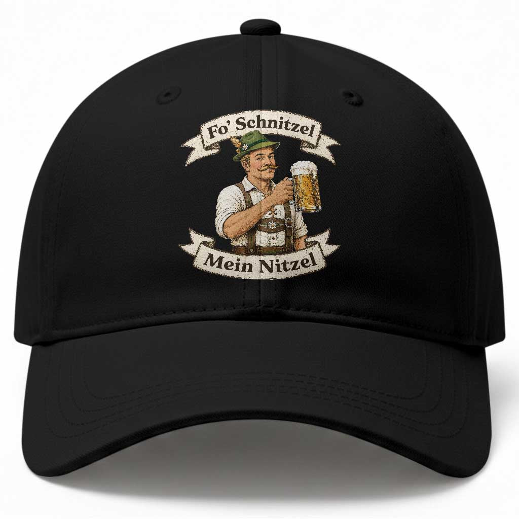 Oktoberfest Fo Schnitzel Mein Nitzel Funny German Baseball Cap