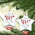 Personalized First Xmas As A Family Of Three Christmas Ornament Custom Name Family With Baby - Wonder Print Shop