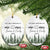 Personalized Mr Mrs Christmas Ornament Custom Name Our First Xmas Together Wedding Gifts for Couples - Wonder Print Shop