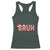 Bruh Christmas Racerback Tank Top Funny Saying Meme