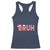 Bruh Christmas Racerback Tank Top Funny Saying Meme