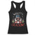 Christmas Nutcracker Racerback Tank Top Whats Crackin Funny Xmas