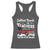 Teacher Christmas Racerback Tank Top Vintage Jolliest Bunch Of Teachers This Side Of The Hallway