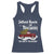 Teacher Christmas Racerback Tank Top Jolliest Bunch Of Teachers This Side Of The Hallway