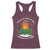 Funny Dumpster Fire Racerback Tank Top This Little Light Of Mine I'm Gonna Let It Shine